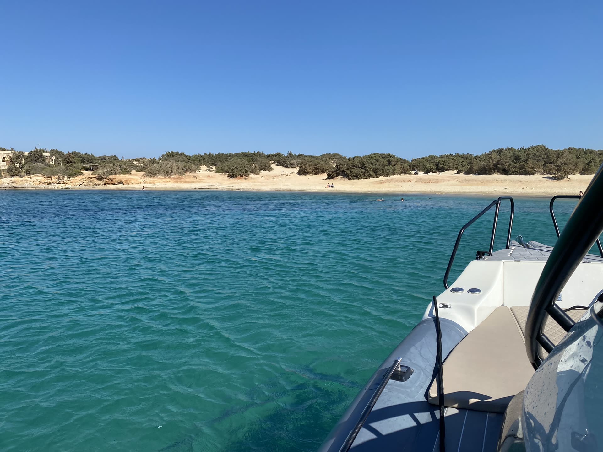 Snorkeling in the turquoise waters of Milos