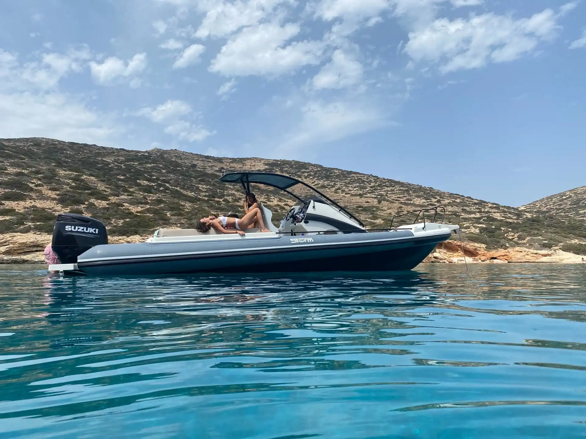 Private cruise to Polyaigos Island