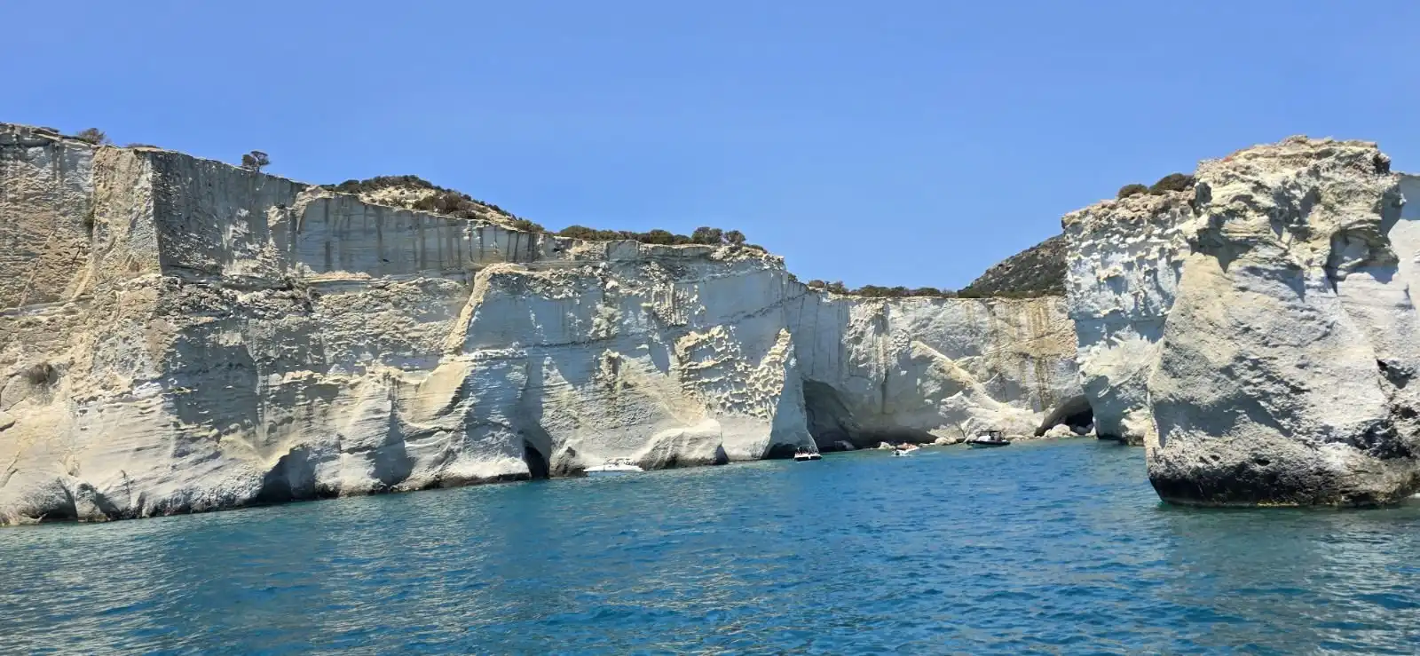 Hidden sea caves